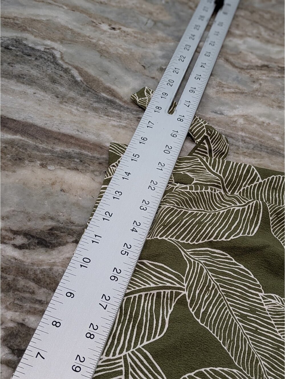 Blu Pepper Green Floral Wrap Skirt Large - Picture 4 of 6